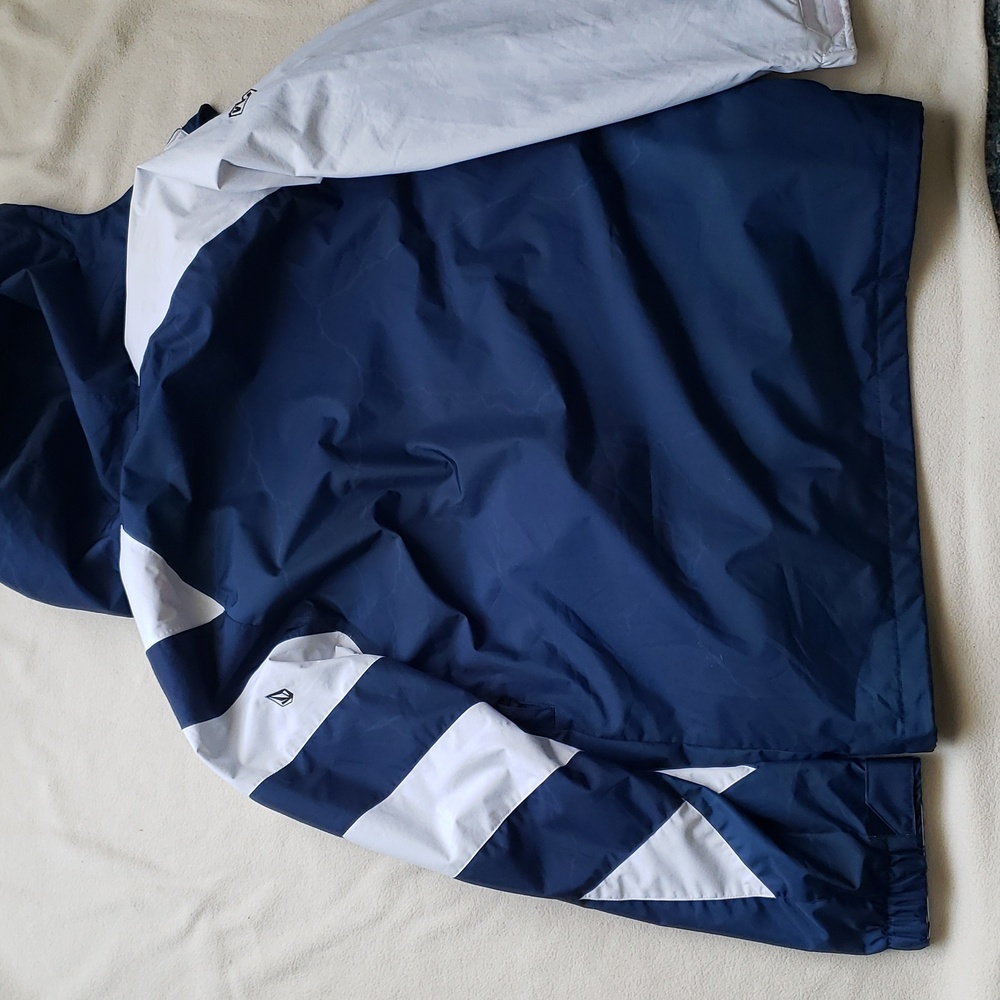 Volcom Men's snowboard ski jacket S navy white good condition - Picture 9 of 11